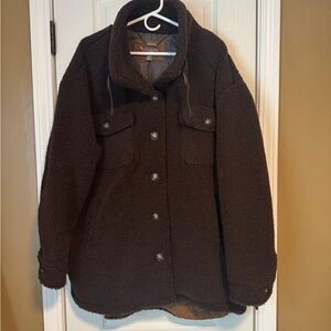 Koolaburra Brown Sherpa Jacket